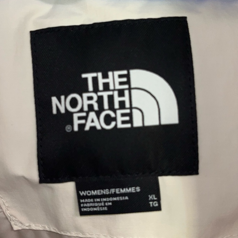 NWT women vintage white North Face - Arctic Parka long coat hood faux fur - Picture 8 of 12